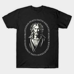 Jesus Christ Love Faith Christian Gift Idea T-Shirt